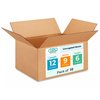 Idl Packaging 12L x 9W x 6H Corrugated Boxes for Shipping or Moving, Heavy Duty, 10PK B-1296-10
